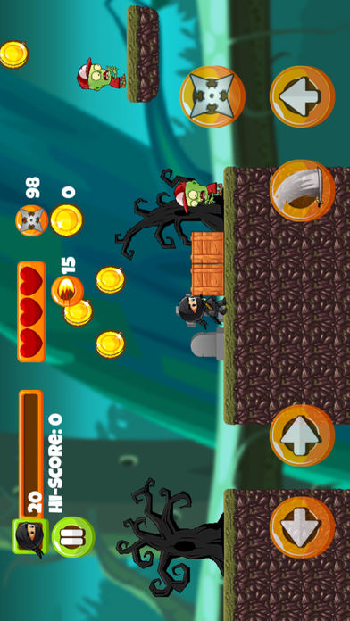 忍者玛丽大战超级僵尸之怀旧马里奥跑酷复刻版