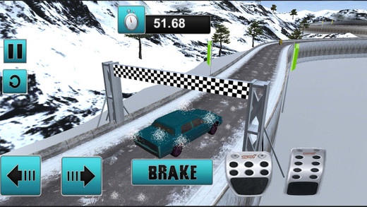 Real Winter Snow Car Driving Simulato