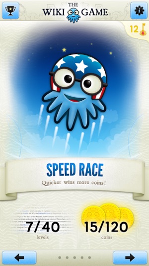 The Wiki Game - A Wikipedia Game of Racing and Exploring!