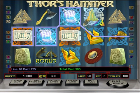 Thor's Hammer HD Slot Machine