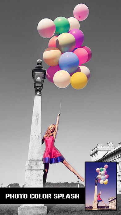 Photo Color Picker Pro - Black & White, Selective Grayscale plus Recolor Effects Modifier