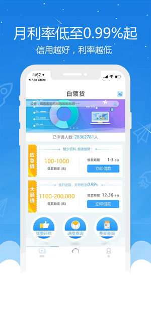 名校贷白领版-年轻人借款信息服务平台