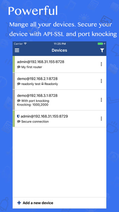 iWinbox - MikroTik RouterOS on mobile Winbox