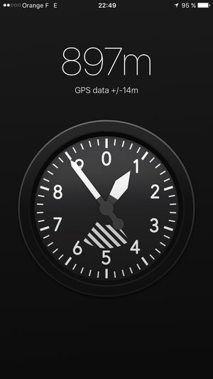 Altimeter XQ - GPS altitude