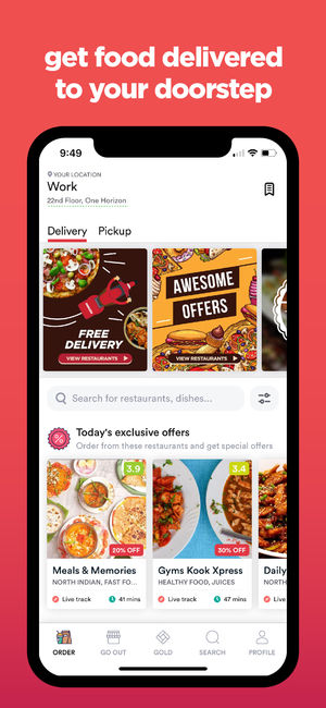 Zomato - Food & Restaurant Finder