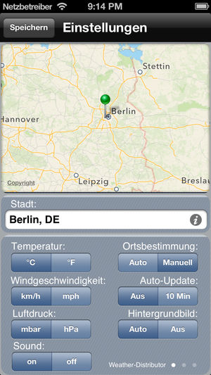 Barometer für das iPhone