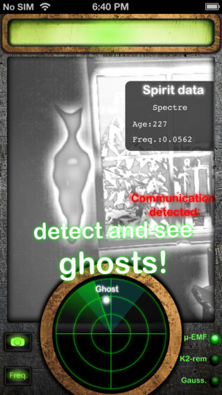 Ghost Observer Pro Camera - a radar detector to see spirits on live video