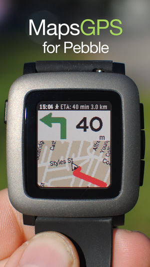 MapsGPS for Pebble - Smartwatch maps and directions