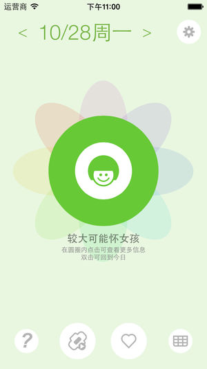 女性日历加强版（受避孕、例假计划，由记录月经生理周期预测大姨妈、排卵期、怀孕预产期、生男生女）