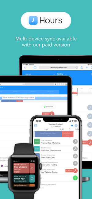 Hours - 时间跟踪