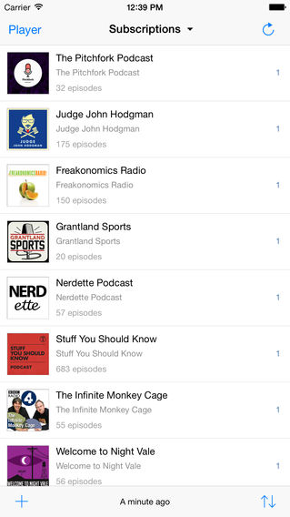 Jimcast - podcast client, manager, catcher. Integration with Podcasts, Instacast, Downcast, Pocket Casts, Overcast