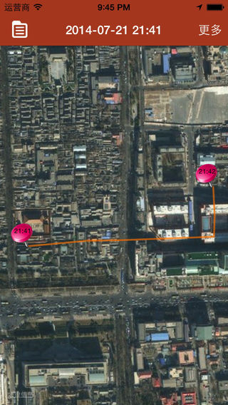 远足位置追踪器 - 手机GPS,海拔,加速等因素在地图上实时定位